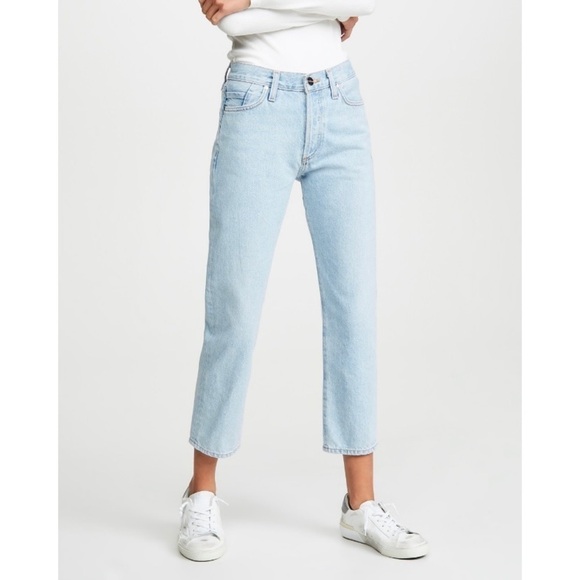 NEW Goldsign The‎ Low Slung 90s Straight Crop Jeans Nichols 29 - Picture 5 of 15